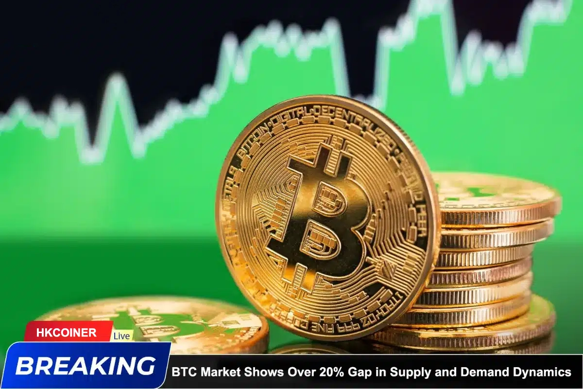 News images Bitcoin Market Shows Over 20% Gap in Supply and Demand Dynamics